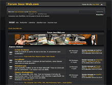 Tablet Screenshot of forum.jeux-web.com